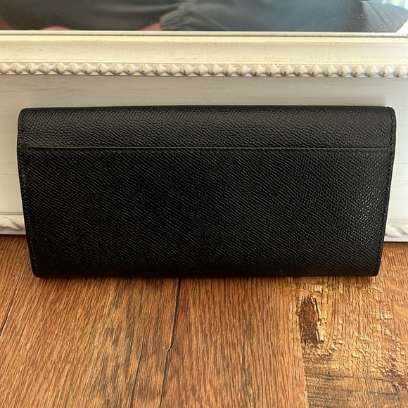 Coach Black leather envelope wallet - Picture 3 of 11